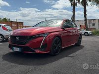 Usata Peugeot 308 GT 131 CV (96 kW) 2022 Rosso Berlina