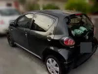 Usata Toyota Aygo 68 CV (50 kW) 2011 Grigio Utilitaria
