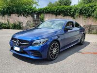 Usata Mercedes C300 Premium Plus 245 CV (180 kW) 2020 Blu/azzurro Coupé