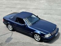 Usata Mercedes SL320 Avantgarde 224 CV (164 kW) 1998 Blu/azzurro Cabrio