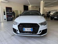 Usata Audi RS3 Ambiente 400 CV (294 kW) 2019 Bianco perla Berlina
