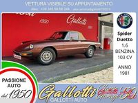 Usata Alfa Romeo Spider 109 CV (80 kW) 1981 Marrone Cabrio