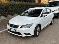 Usata Seat Leon Style 110 CV (80 kW) 2016 Bianco Berlina