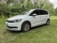 Usata VW Touran 115 CV (84 kW) 2018 Bianco Monovolume