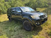 Usata Toyota HiLux 144 CV (105 kW) 2014 Nero Pick-up