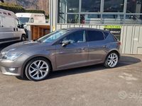 Usata Seat Leon FR 125 CV (91 kW) 2016 Grigio Berlina