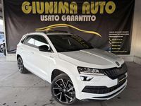 Usata Skoda Karoq SportLine 150 CV (110 kW) 2021 Bianco SUV