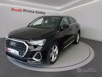 Usata Audi Q3 Sportback S-Line 150 CV (110 kW) 2023 Nero perla SUV