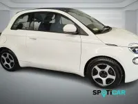 Usata Fiat 500e Passion 42 kW (58 CV) 2021 Bianco Cabrio