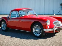 Usata MG MGA 72 CV (52 kW) 1958 Rosso Coupé
