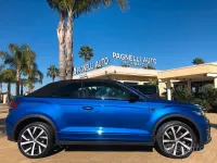 Usata VW T-Roc Cabriolet R-line 150 CV (110 kW) 2020 Blu Cabrio