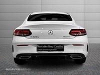 Usata Mercedes C220 Premium Plus 194 CV (142 kW) 2019 Bianco Coupé