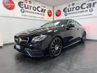 Usata Mercedes E220 Premium 194 CV (142 kW) 2017 Nero Coupé