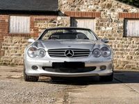 Usata Mercedes SL500 306 CV (225 kW) 2003 Argento Cabrio