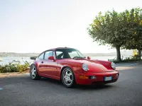 Usata Porsche 964 260 CV (191 kW) 1994 Rosso Cabrio