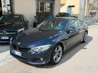 Usata BMW 420 Sport Line 190 CV (139 kW) 2015 Blu Coupé