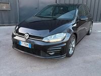 Usata VW Golf VII R-line 116 CV (85 kW) 2019 Nero Berlina