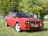 Usata Lancia Delta 177 CV (130 kW) 1992 Rosso Utilitaria