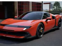 Nuova Ferrari Testarossa 829 CV (609 kW) 2026 Rosso Cabrio