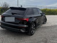 Usata Audi A3 S-Line 150 CV (110 kW) 2020 Nero Berlina