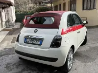 Usata Fiat 500C Lounge 86 CV (63 kW) 2011 Bianco Cabrio
