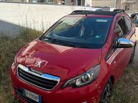 Usata Peugeot 108 82 CV (60 kW) 2017 Rosso Utilitaria