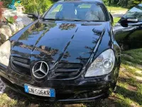 Usata Mercedes SLK200 163 CV (119 kW) 2004 Nero Cabrio
