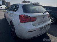 Usata BMW 116 Sport Line 116 CV (85 kW) 2016 Bianco pastello Utilitaria