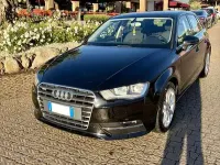 Usata Audi A3 Ambition 110 CV (80 kW) 2015 Nero Berlina