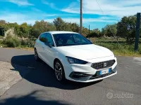Usata Seat Leon FR 131 CV (96 kW) 2021 Bianco Berlina