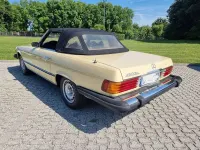 Usata Mercedes SL450 218 CV (160 kW) 1974 Giallo Cabrio
