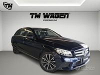 Usata Mercedes C220 Business 194 CV (142 kW) 2019 Blu/azzurro Station wagon