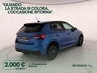 Usata Skoda Fabia 80 CV (58 kW) 2025 Blu race metallizzato nero tulipano perlato Utilitaria