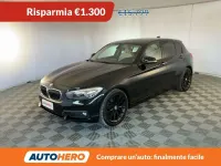 Usata BMW 118 Advantage 136 CV (100 kW) 2017 Nero Berlina