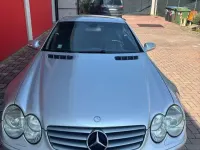 Usata Mercedes SL500 306 CV (225 kW) 2002 Argento Cabrio