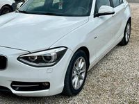 Usata BMW 116 Efficient Dynamics 2014 Bianco Utilitaria