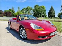 Usata Porsche Boxster 220 CV (161 kW) 2002 Rosso Cabrio