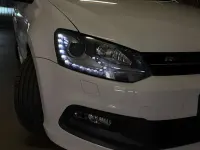 Usata VW Polo R-line 86 CV (63 kW) 2013 Bianco Utilitaria