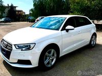 Usata Audi A3 Sportback g-tron 131 CV (96 kW) 2019 Bianco Utilitaria