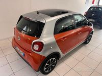 Usata Smart ForFour Passion 71 CV (52 kW) 2015 Arancione Utilitaria