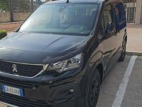 Usata Peugeot Rifter 131 CV (96 kW) 2020 Nero Monovolume