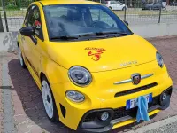 Usata Abarth 595 144 CV (105 kW) 2019 Giallo Utilitaria