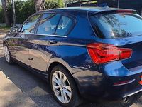 Usado BMW 116 116 HP (85 kW) 2015 Azul Citadino