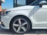 Usata Audi A1 S-Line 90 CV (66 kW) 2017 Bianco Utilitaria