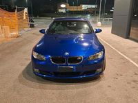 Usata BMW 320 Cabriolet Efficient Dynamics 170 CV (125 kW) 2007 Blu Cabrio