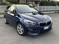 Usata BMW 216 Active Tourer Advantage 116 CV (85 kW) 2019 Blu/azzurro Monovolume