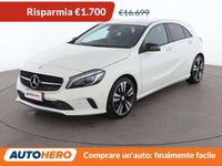 Usata Mercedes A200 136 CV (100 kW) 2017 Bianco Berlina