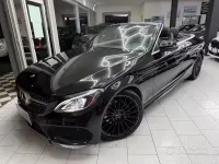 Usata Mercedes C220 Premium Plus 170 CV (125 kW) 2017 Nero Cabrio