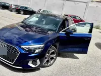 Usata Audi A3 150 CV (110 kW) 2021 Blu Berlina