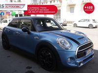 Usata Mini Cooper S 192 CV (141 kW) 2014 Azzurro Utilitaria